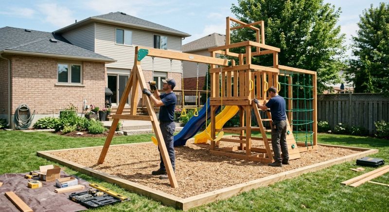Play Equipment Installation in Kansas City, KS