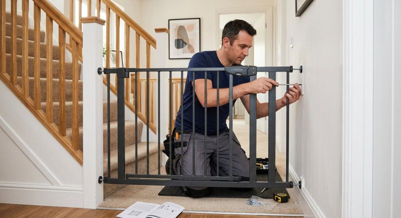 Toddler Gate Installation in Conroe, TX
