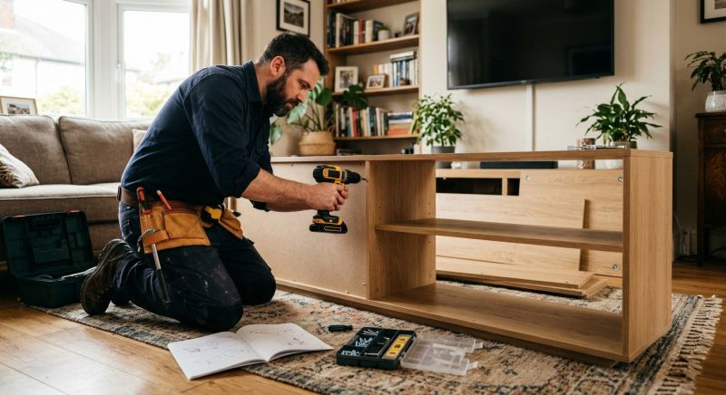 Entertainment Center Assembly in Littleton, CO