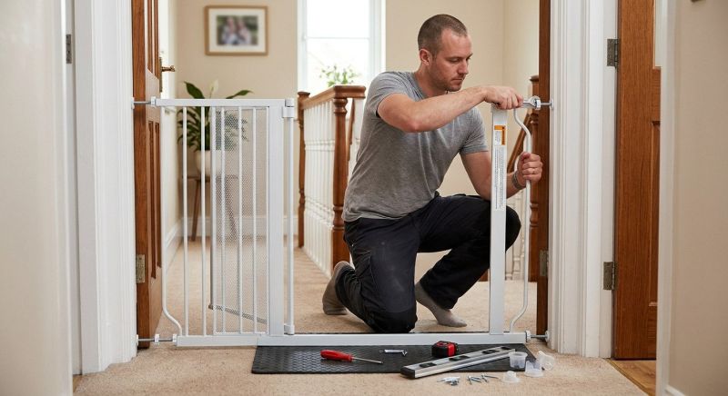 Infant Gate Installation in Littleton, CO