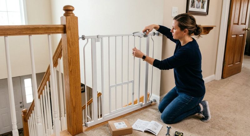 Infant Gate Installation in Alpharetta, GA