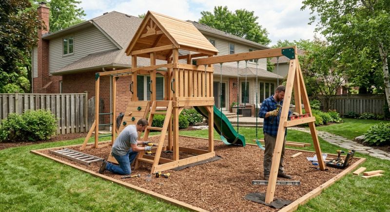 Play Equipment Installation in Kansas City, KS