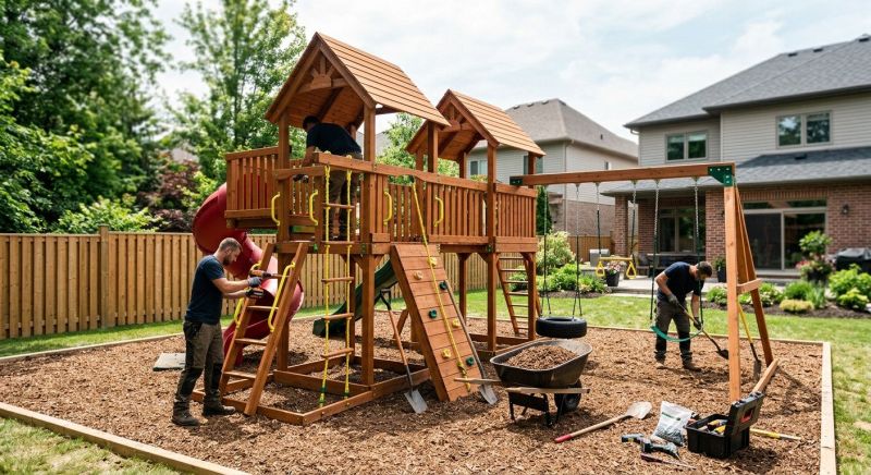Play Set Installation in Kansas City, KS