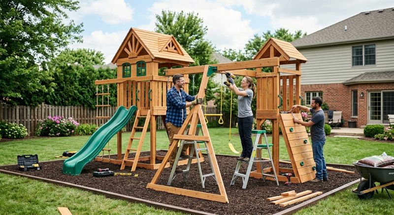 Play Set Installation in Kansas City, KS