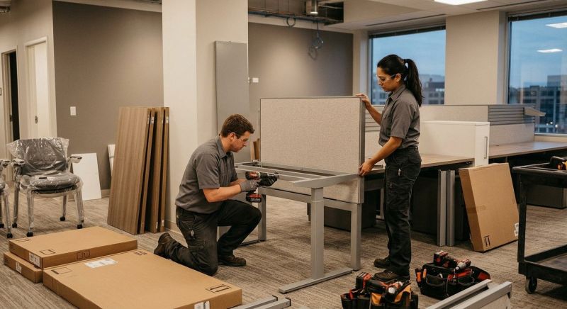 Standing Desk Assembly in Denver, CO