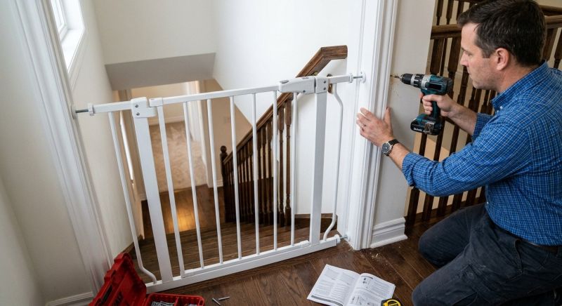 Toddler Gate Installation in Alpharetta, GA