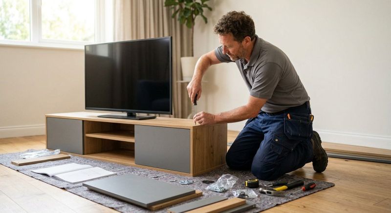 Tv Stand Assembly in Olathe, KS